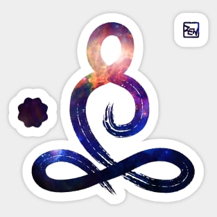 Zen Symbol Buddha Meditation Sticker